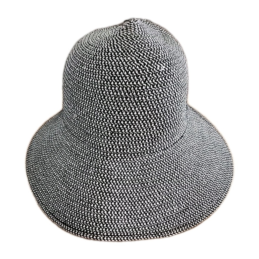 Magid Hats Neutral Black & White 100% Paper Bucket Sun Hat OS Foldable‎ Packable